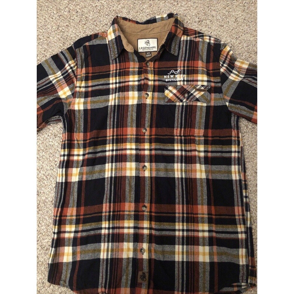 Legendary Whitetails Flannel Medium Shirt‎ Long Sleeve Multicolor